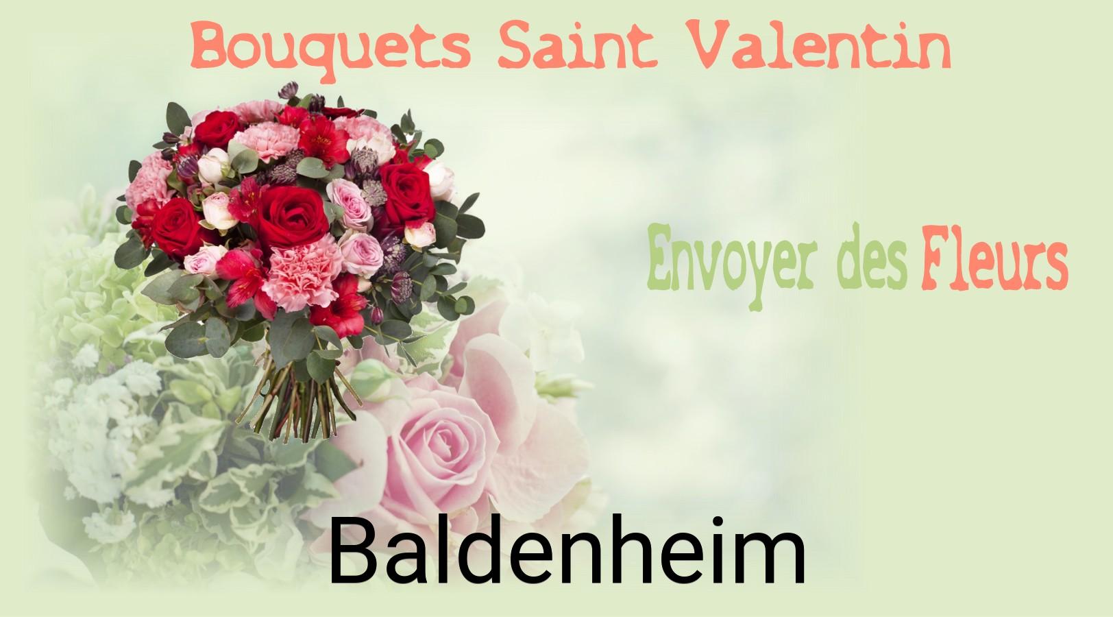 Roses de Saint-Valentin livrées à Baldenheim